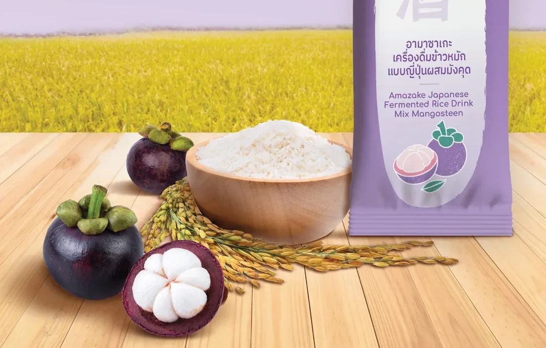 ข้าวไทยและมังคุด